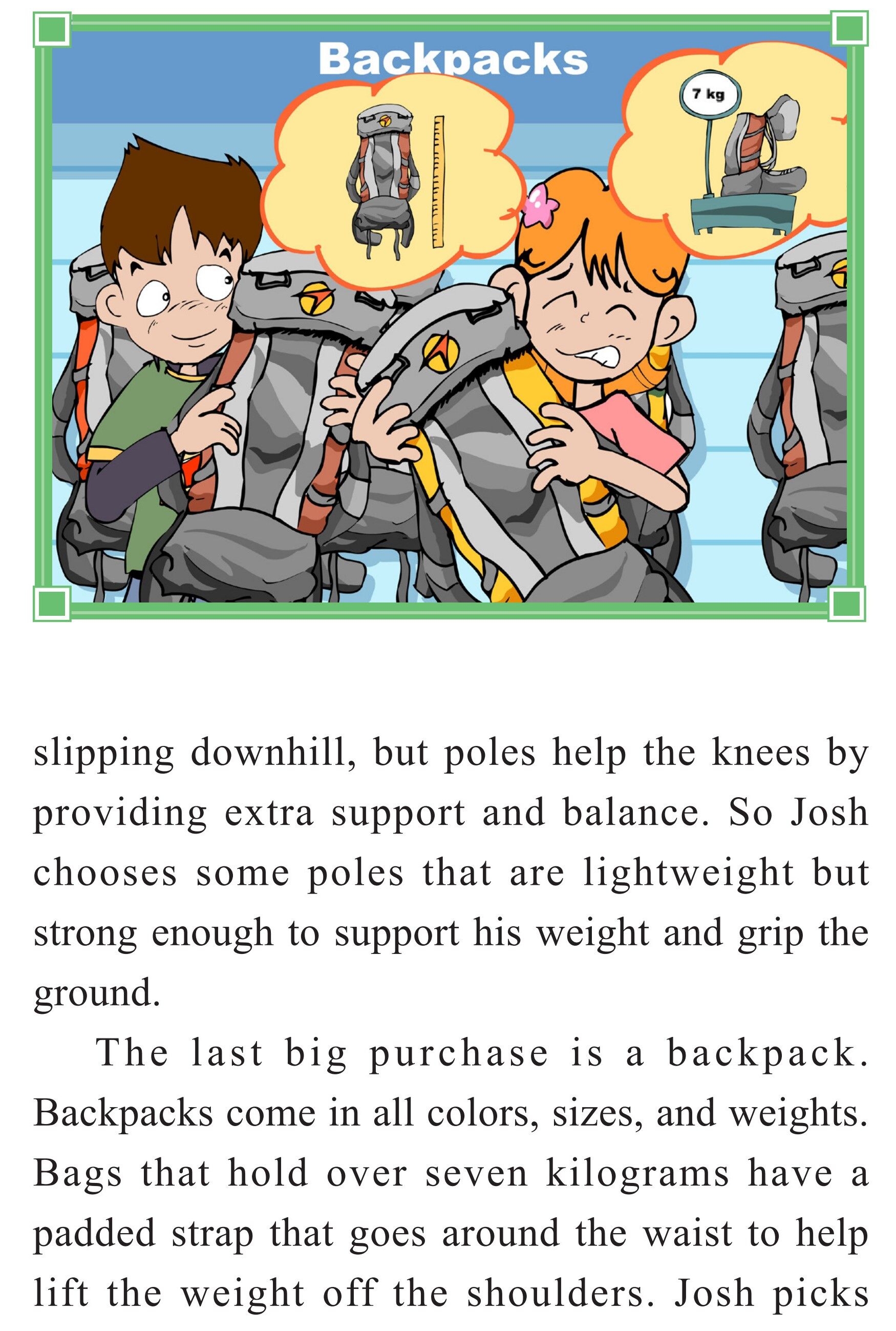 A Trip on the Trails绘本故事第5页