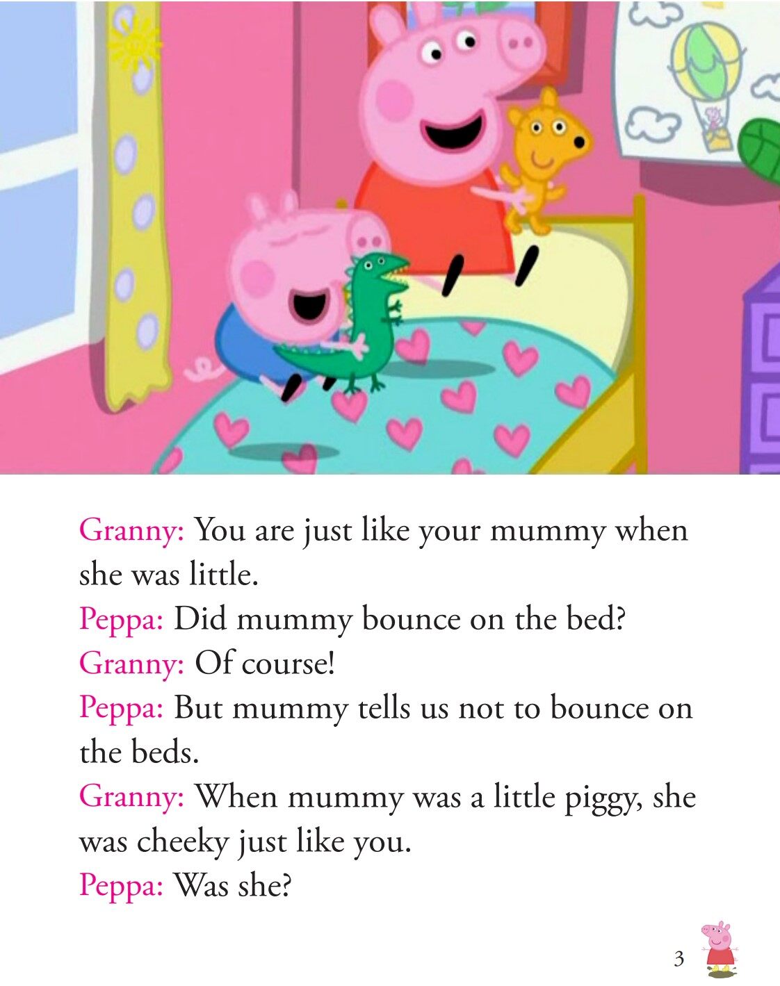 Granny Pig's Chickens绘本故事第5页