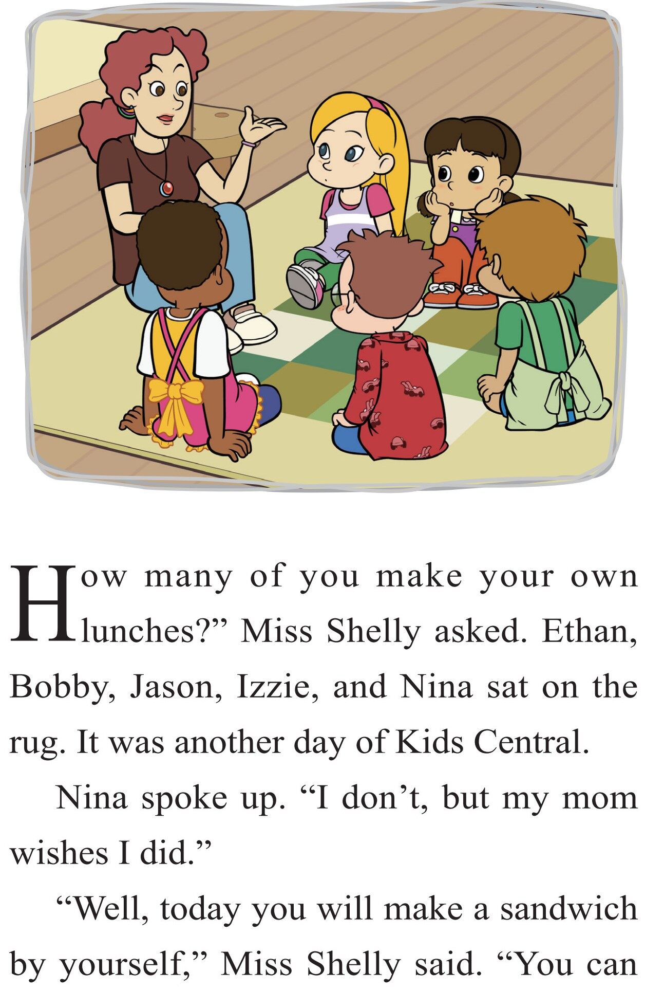 Make Your Own Lunch绘本故事第3页