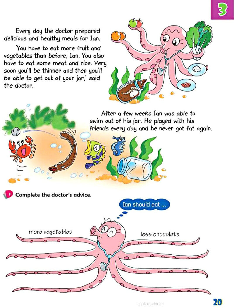 3 Eating habits绘本故事第5页
