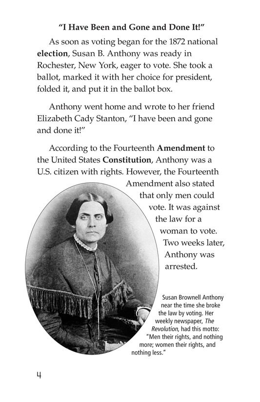 Women and the Vote绘本故事第3页