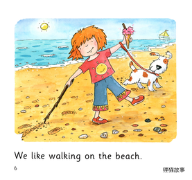 Walking and Walking绘本故事第5页