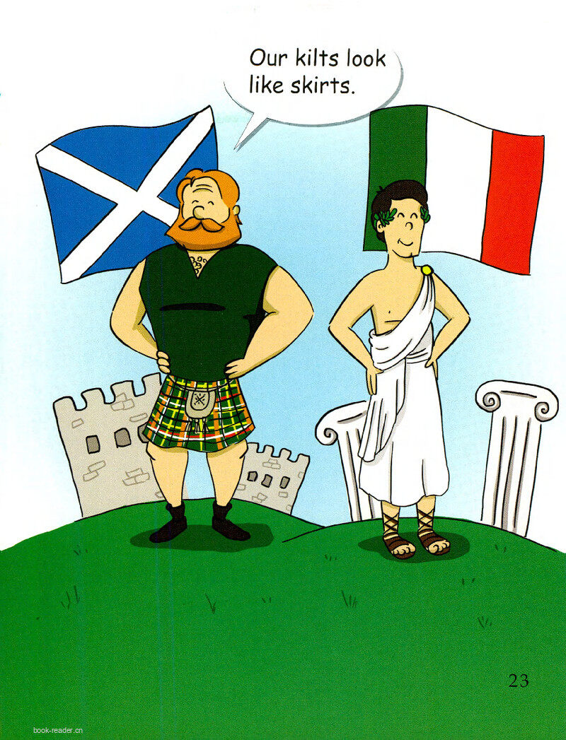 Skirts and Kilts绘本故事第3页
