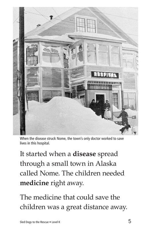 Sled Dogs to the Rescue绘本故事第4页