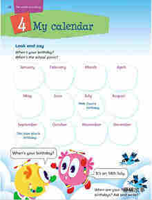 3A Unit 4 My calendar
