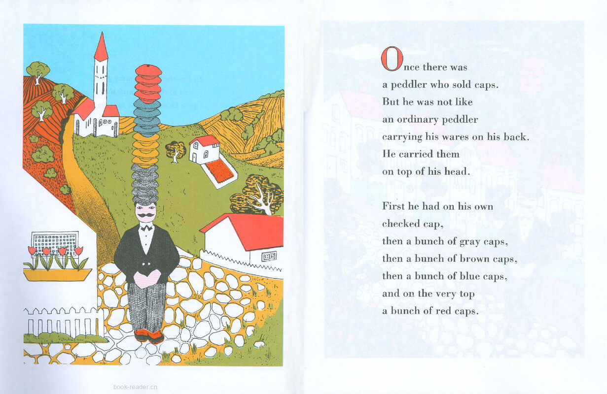 Caps for Sale绘本故事第3页