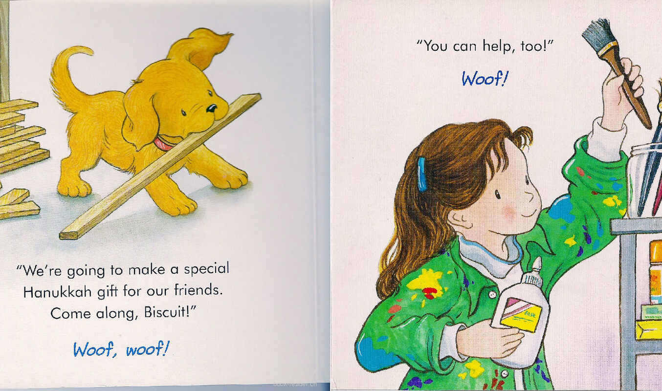 Biscuit's Hanukkah绘本故事第4页
