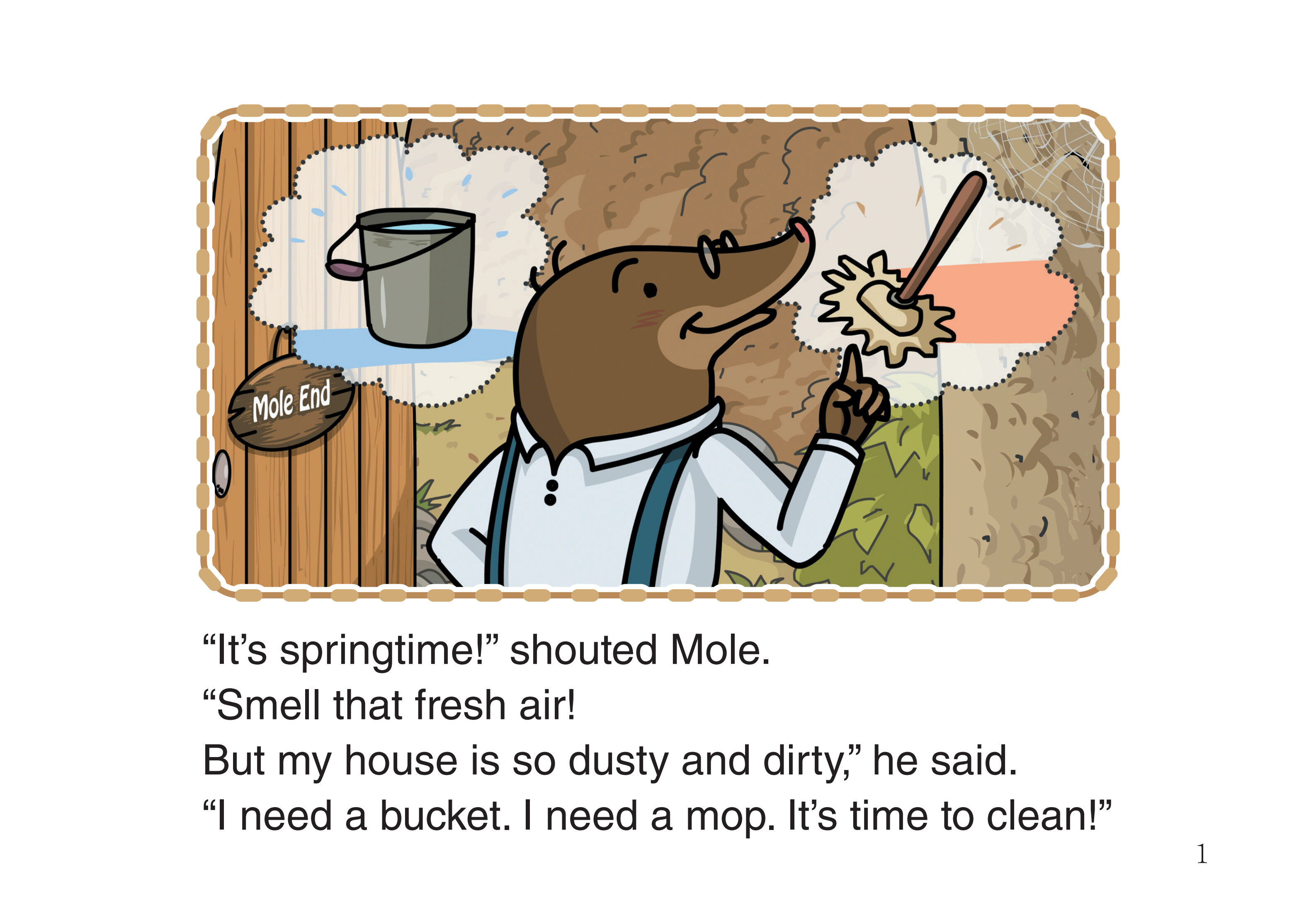 It Is Spring!绘本故事第3页