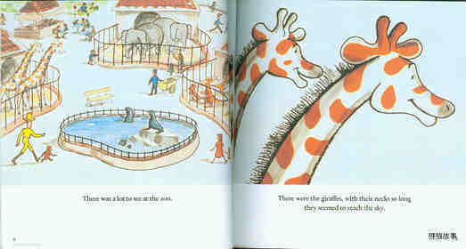 Curious George Visit the Zoo绘本故事第4页