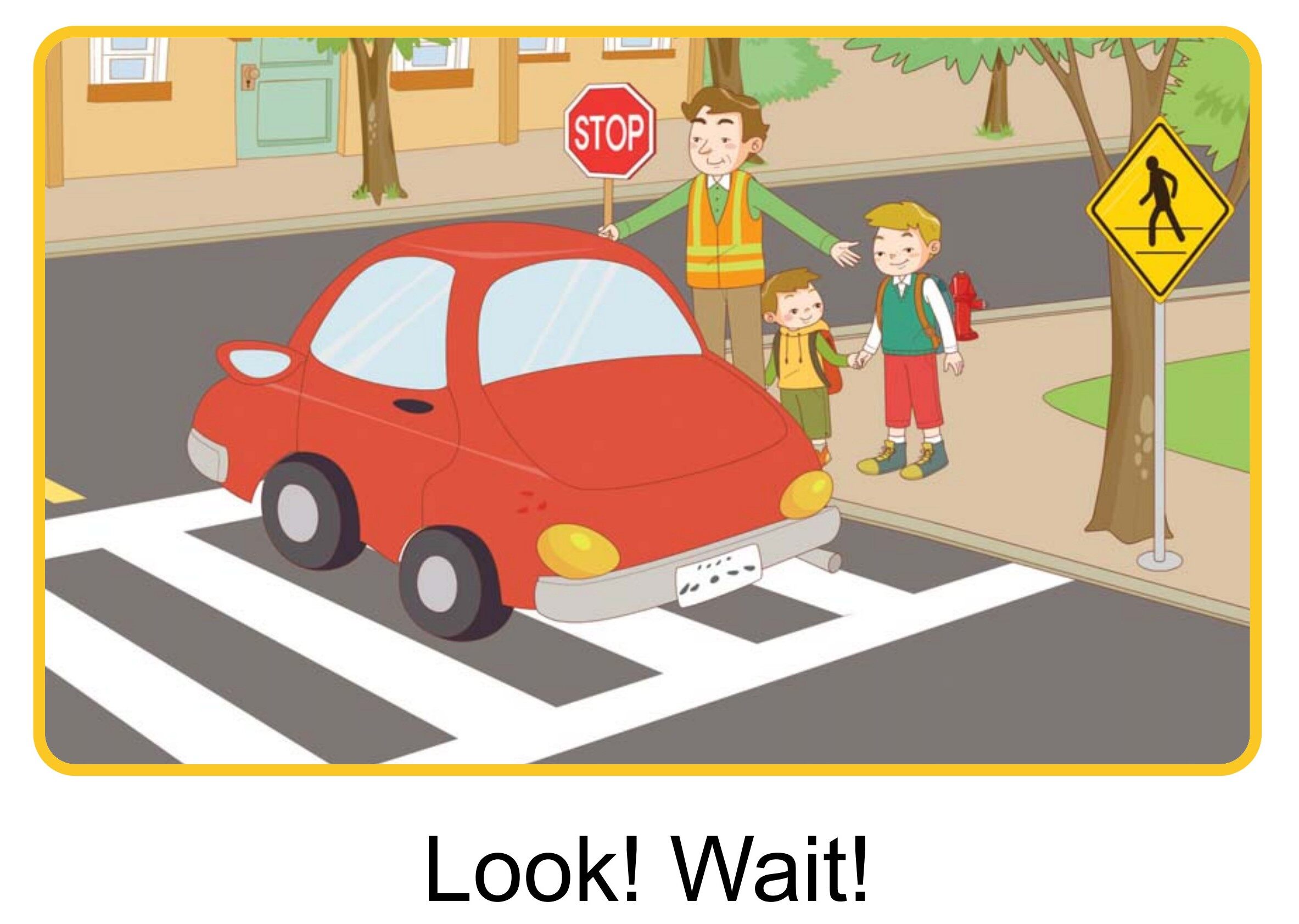 Look Left, Look Right绘本故事第5页