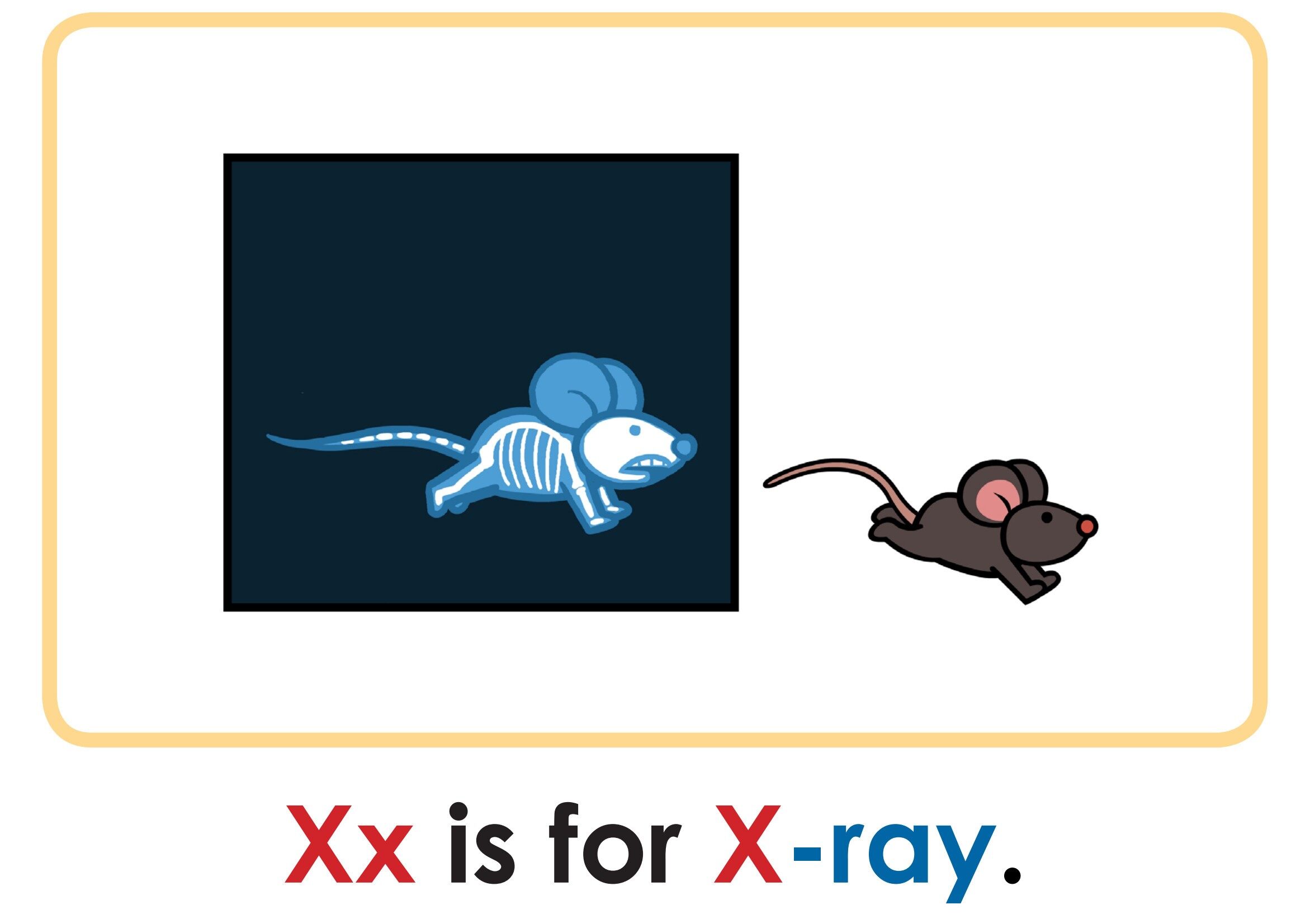 Letter Xx绘本故事第4页