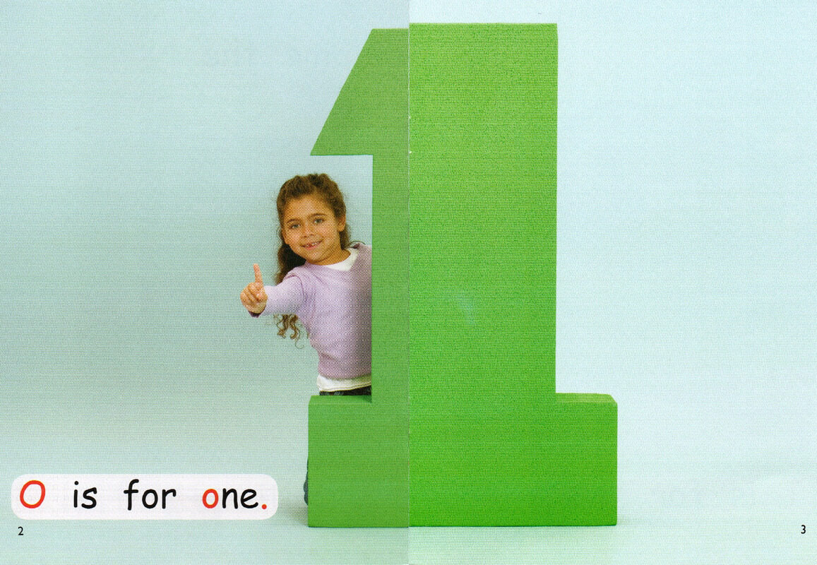 name the numbers绘本故事第3页