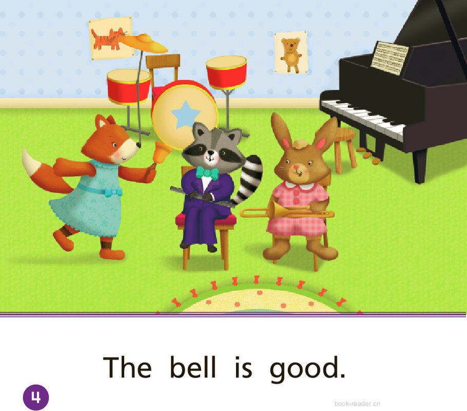 GK Approach U10W1 Animal Band绘本故事第5页