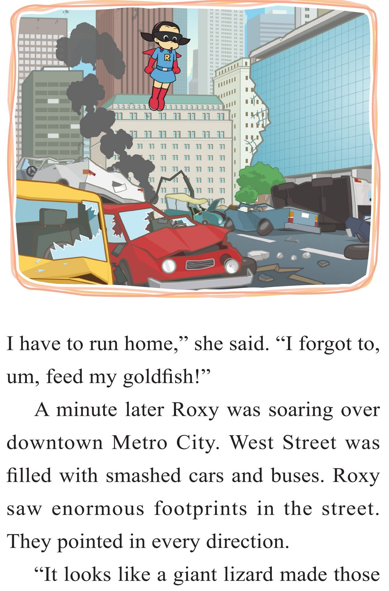 Enormous Footprints绘本故事第4页