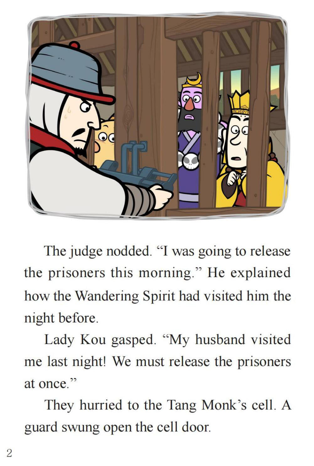 The Prisoners Are Released绘本故事第4页