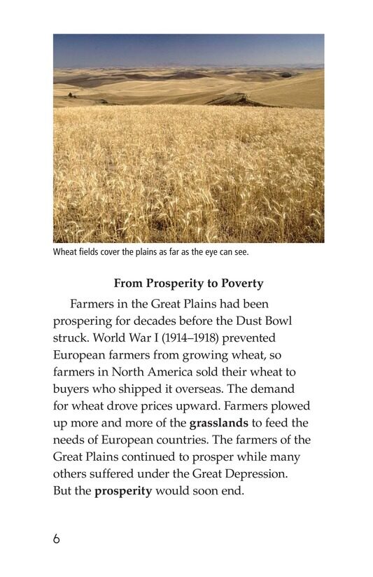 Dust Bowl Disaster绘本故事第5页