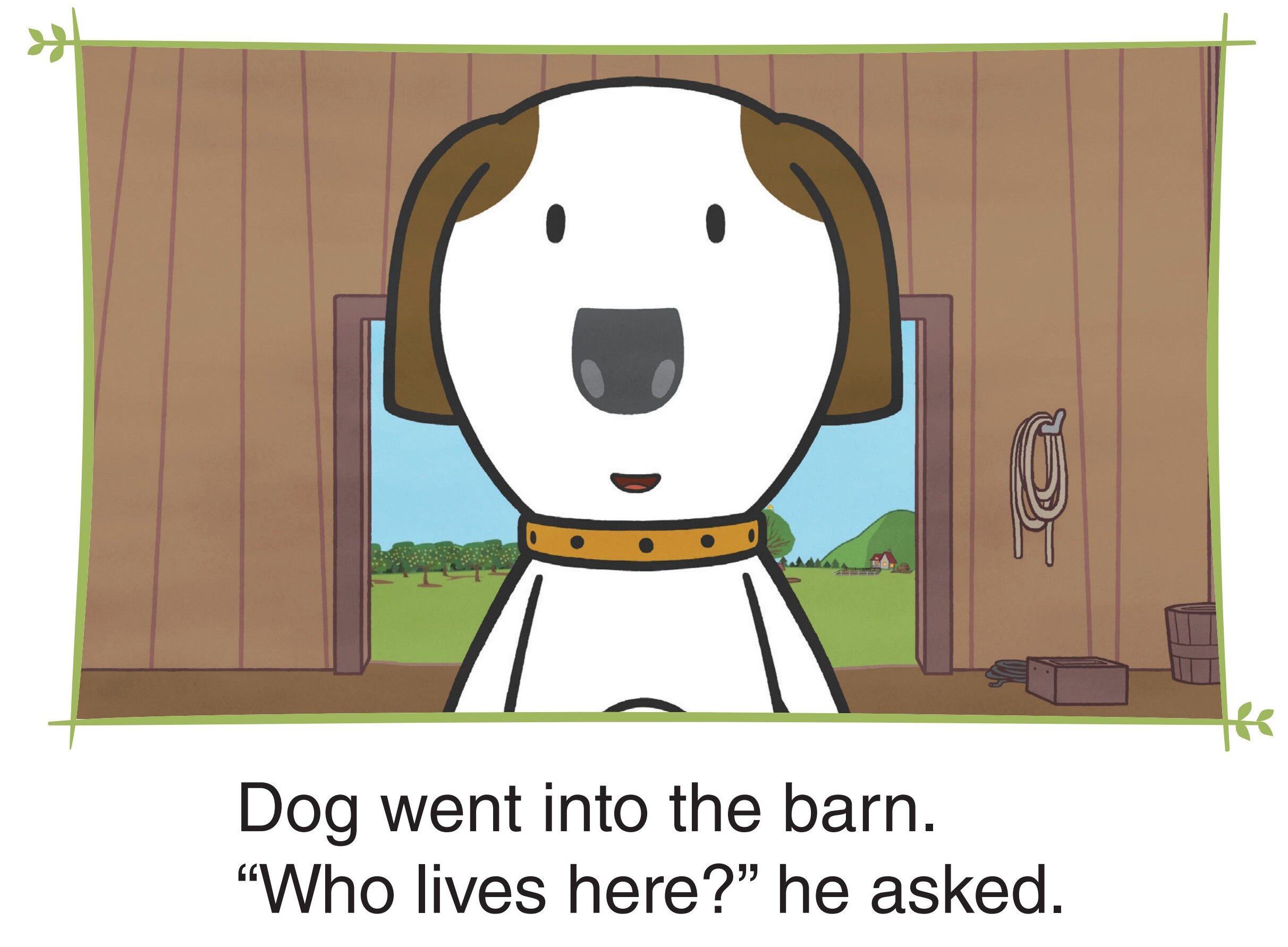 Dog Helps Cat绘本故事第2页