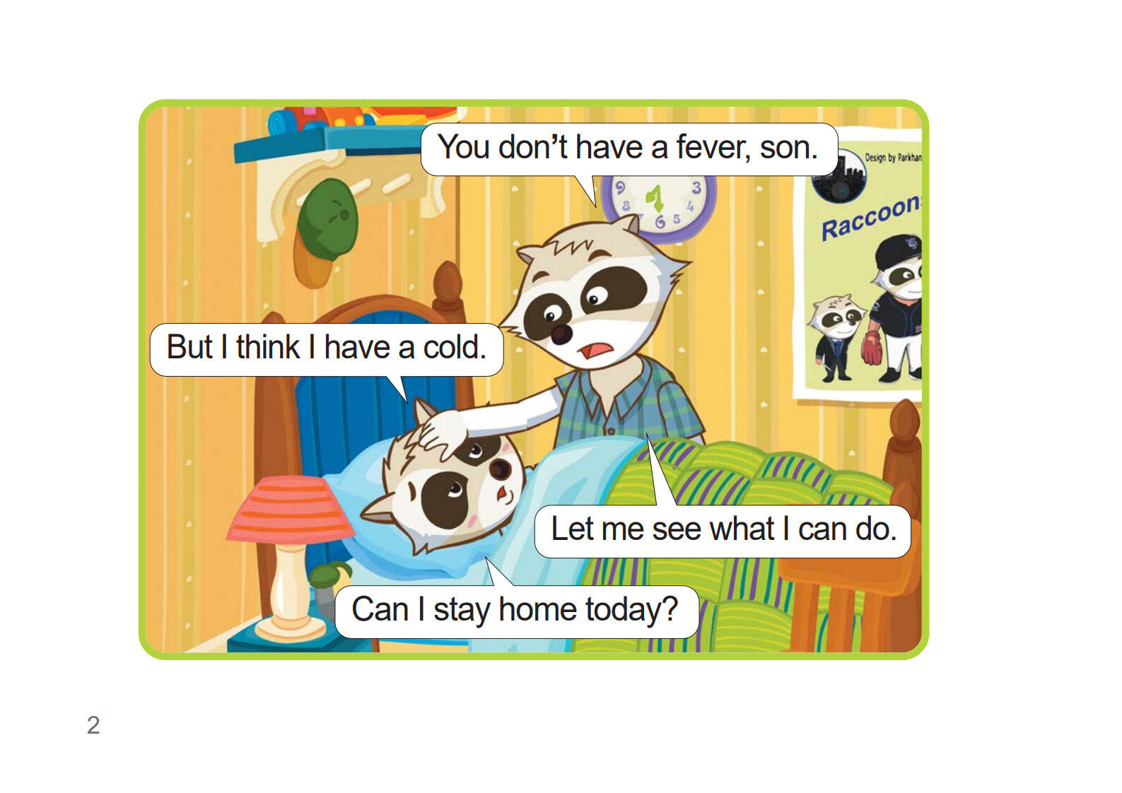 A Sick Day绘本故事第3页