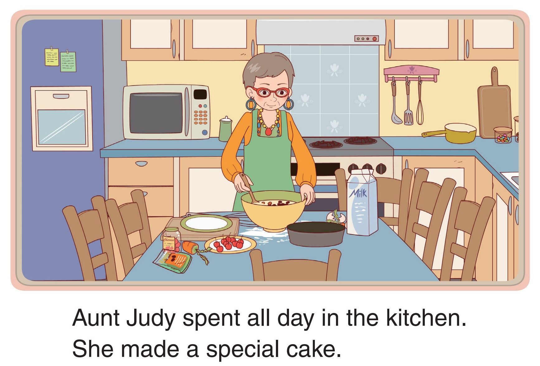 The Cake绘本故事第3页