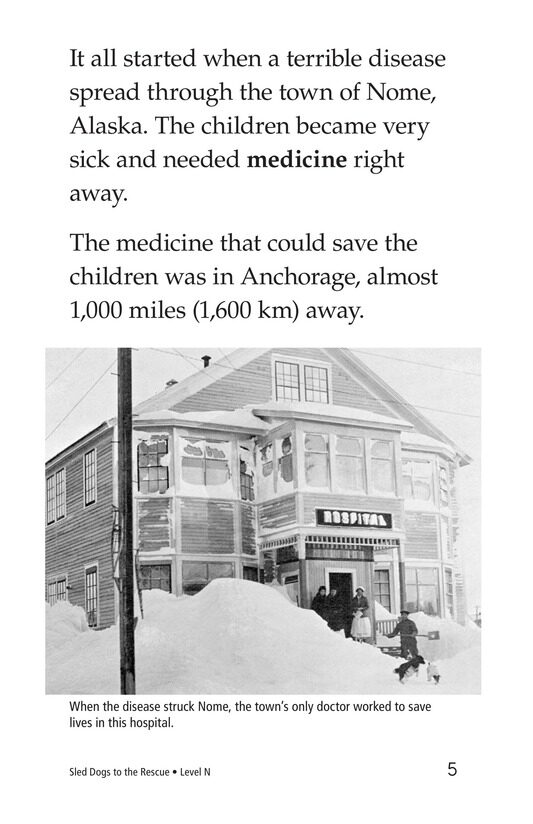 Sled Dogs to the Rescue绘本故事第4页