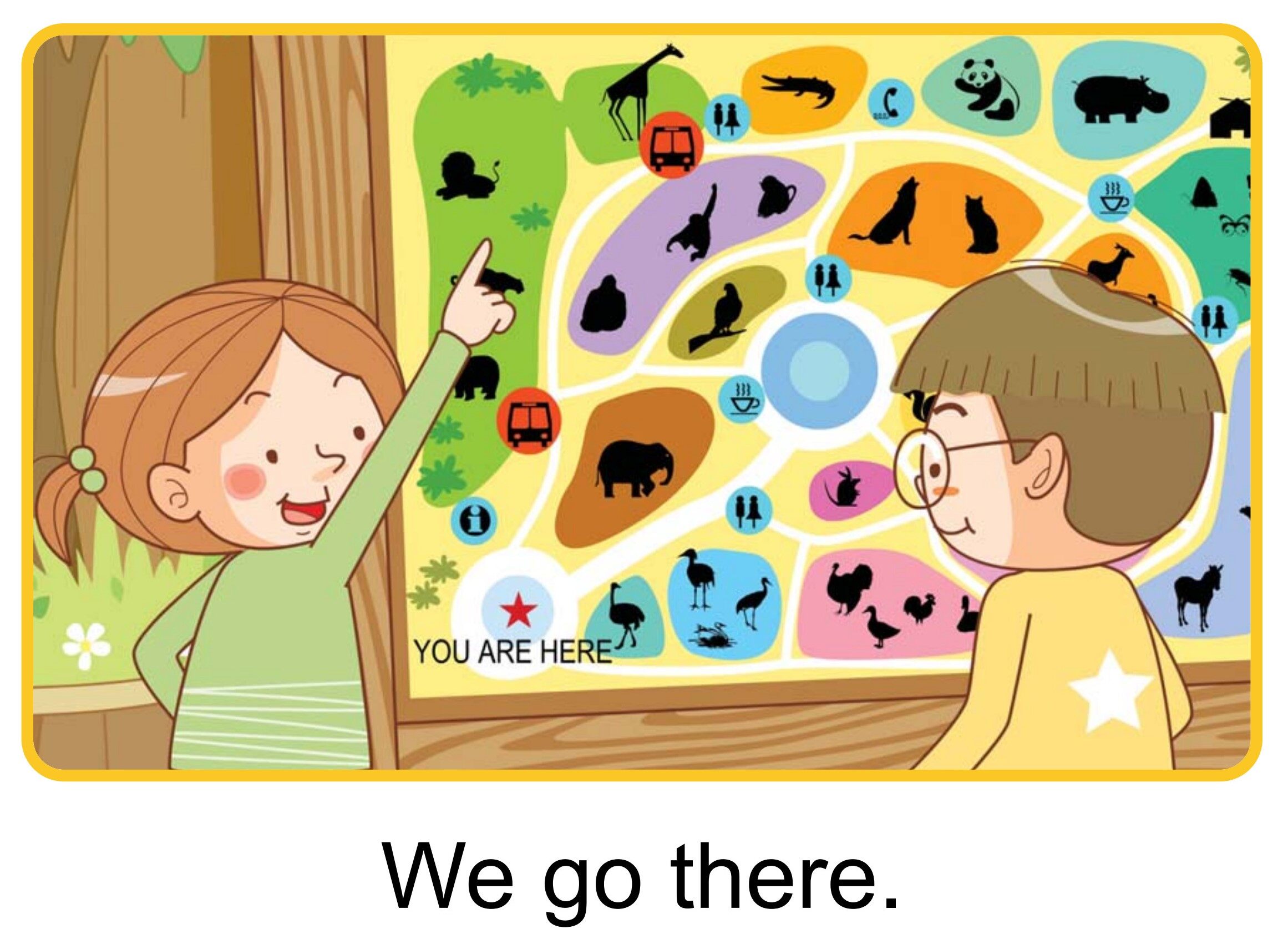 At the Zoo绘本故事第3页