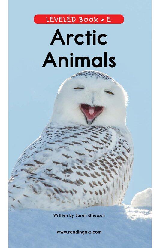 Arctic Animals绘本故事第2页