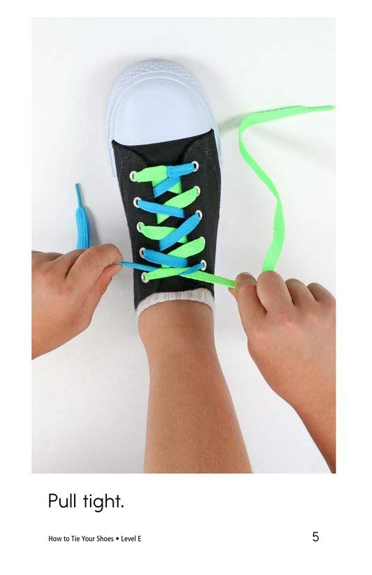 How to Tie Your Shoes绘本故事第5页