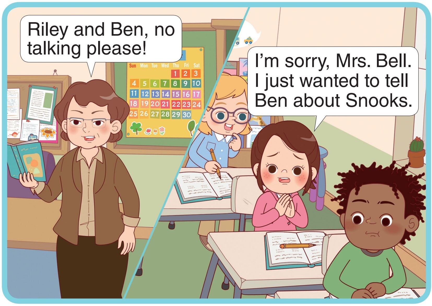 Riley’s Terrific Idea绘本故事第5页