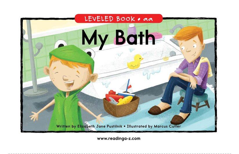 My Bath绘本故事第2页