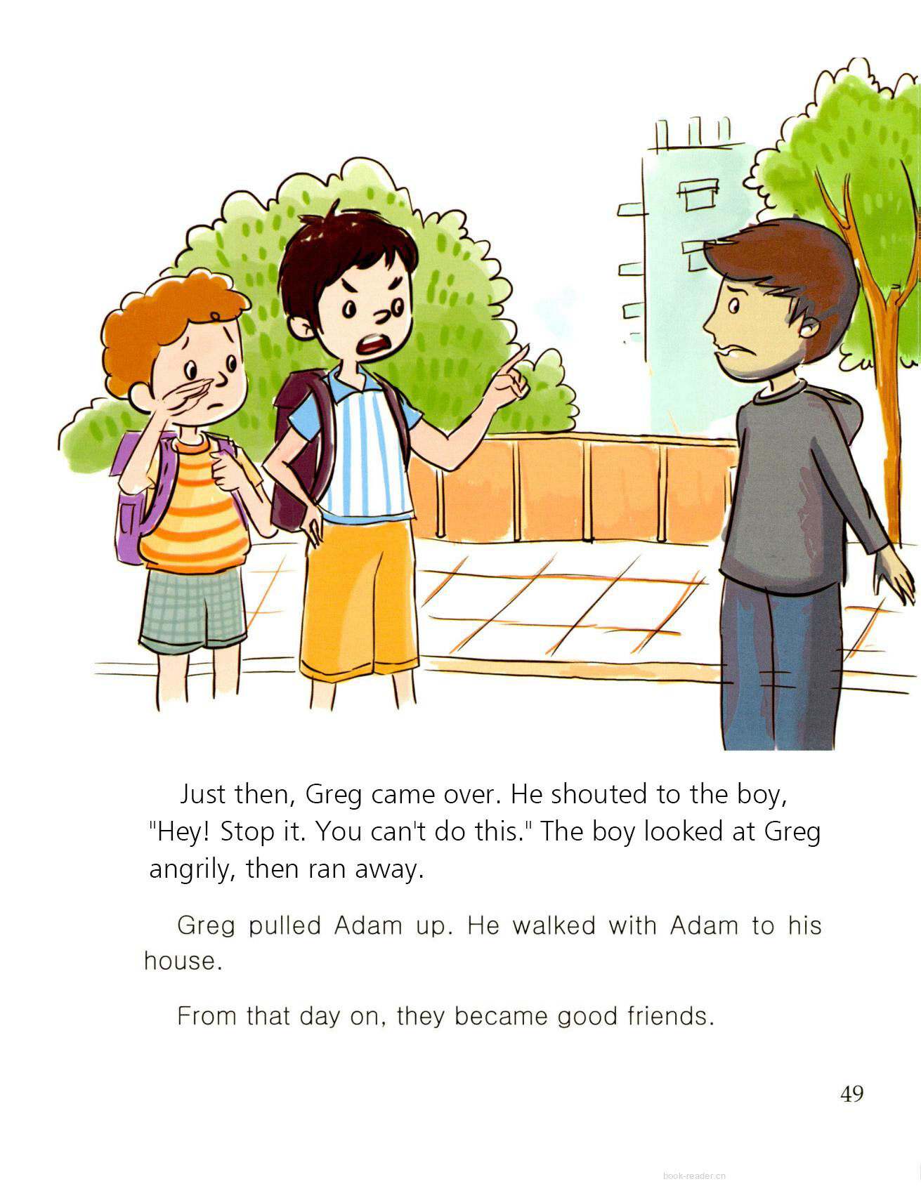 The New Kid绘本故事第3页