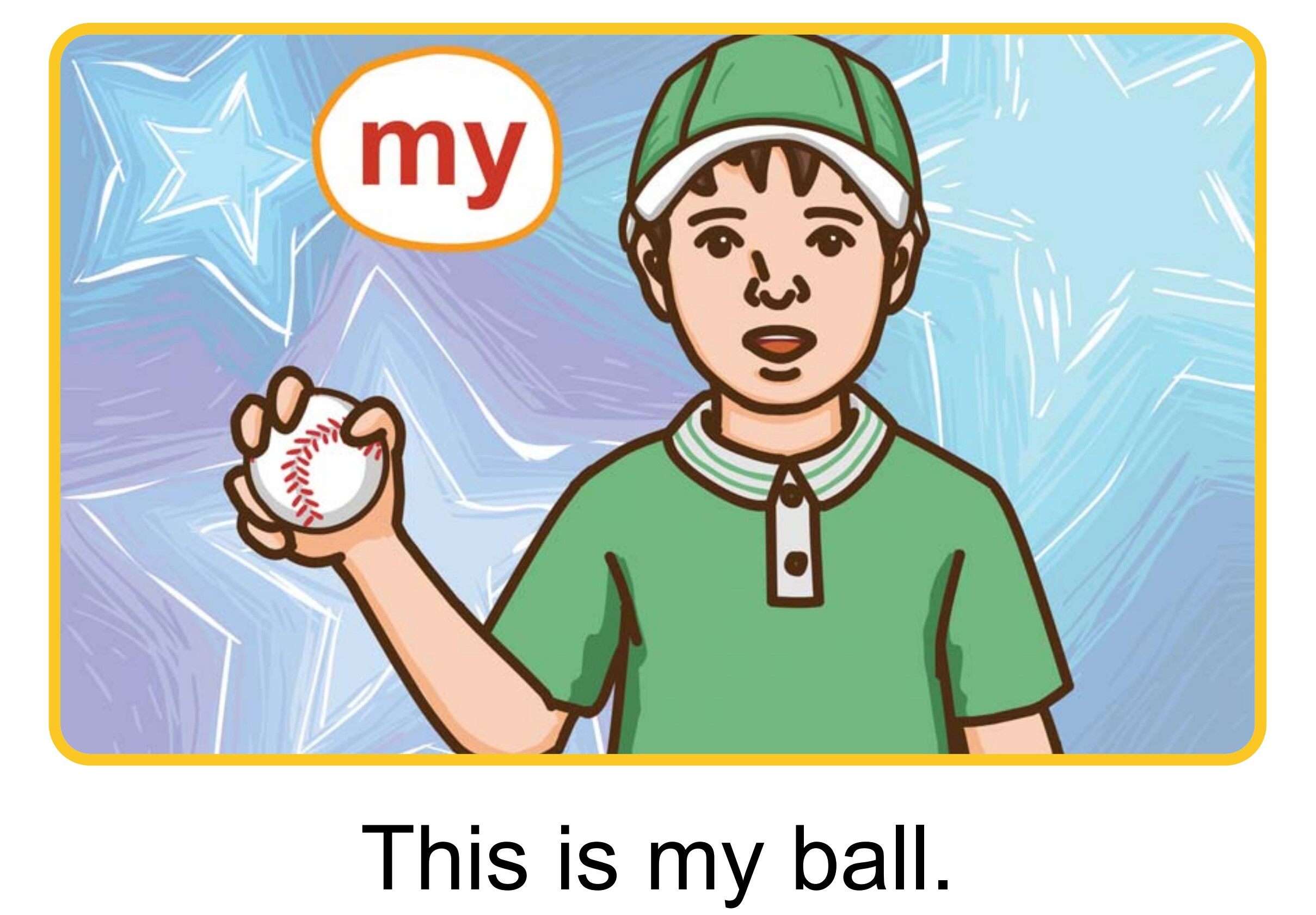 Baseball!绘本故事第3页