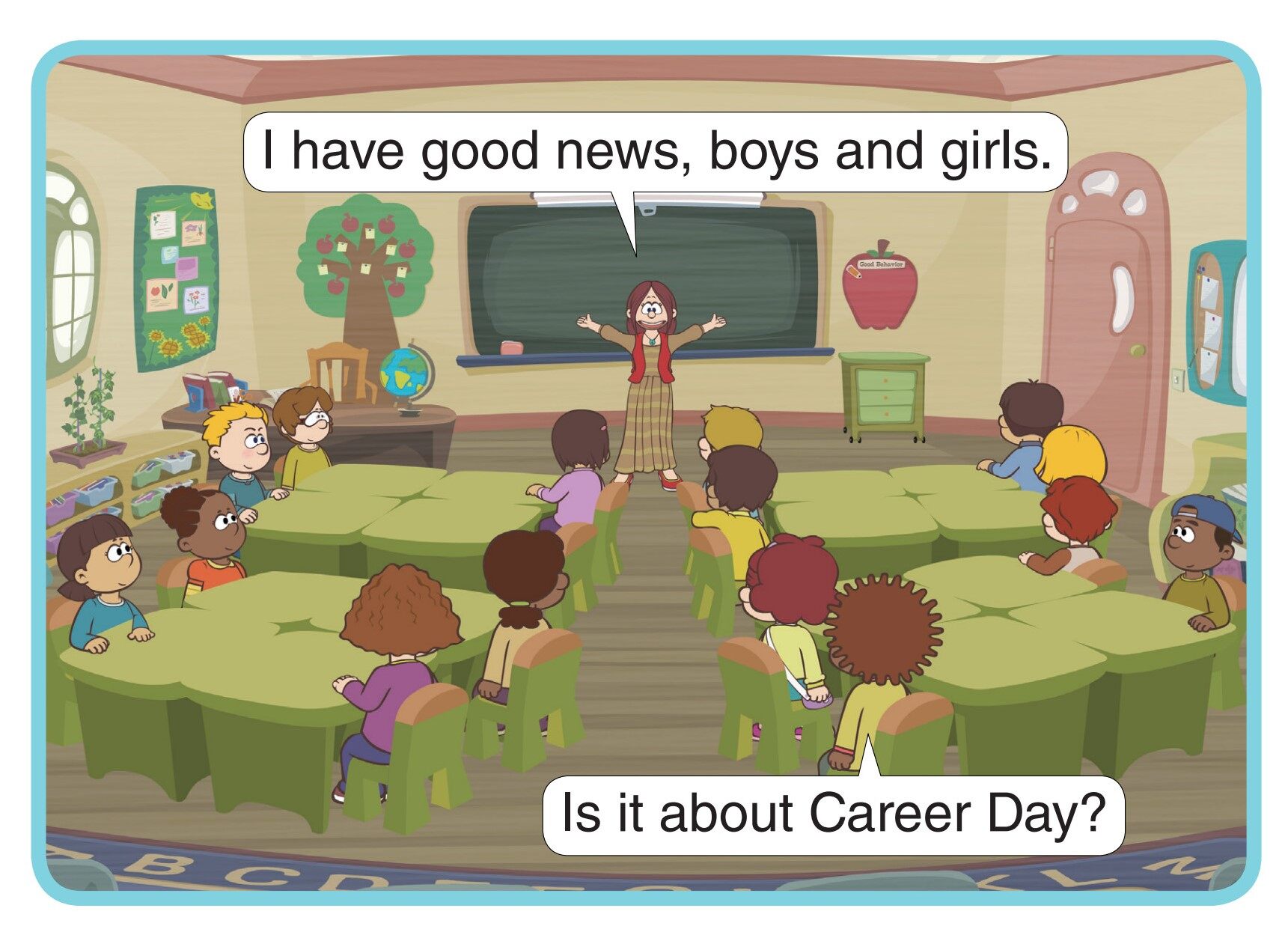 The New Kid绘本故事第4页