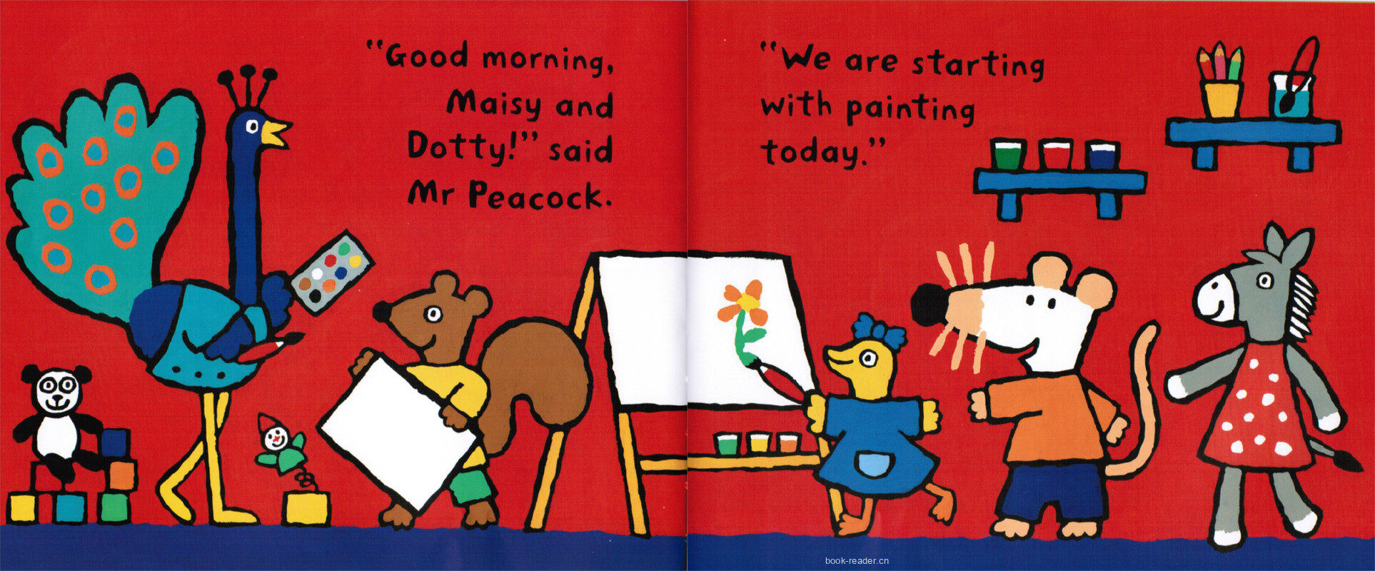 Maisy Goes to Nursery 绘本故事第5页