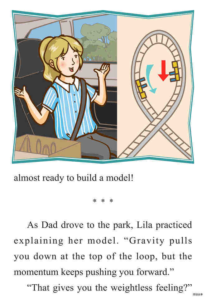 The Roller Coaster Twist绘本故事第5页