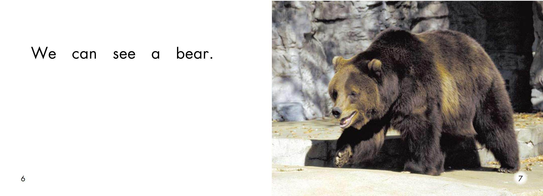 At the zoo绘本故事第5页