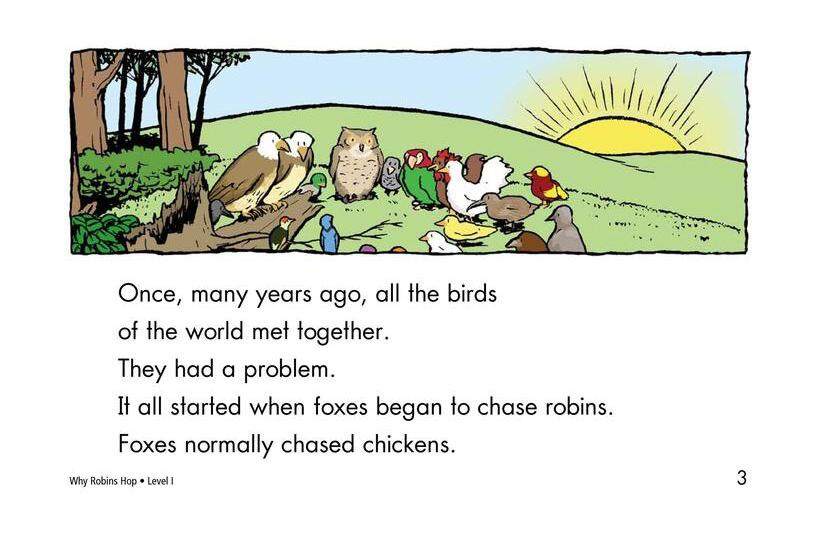 Why Robins Hop绘本故事第3页