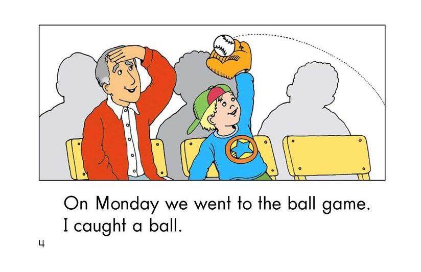 A Week With Grandpa绘本故事第4页