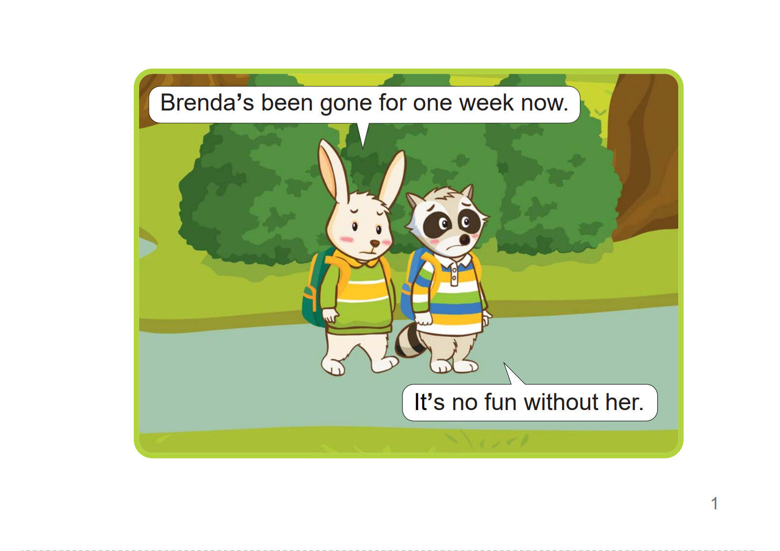 Seeing Double绘本故事第2页