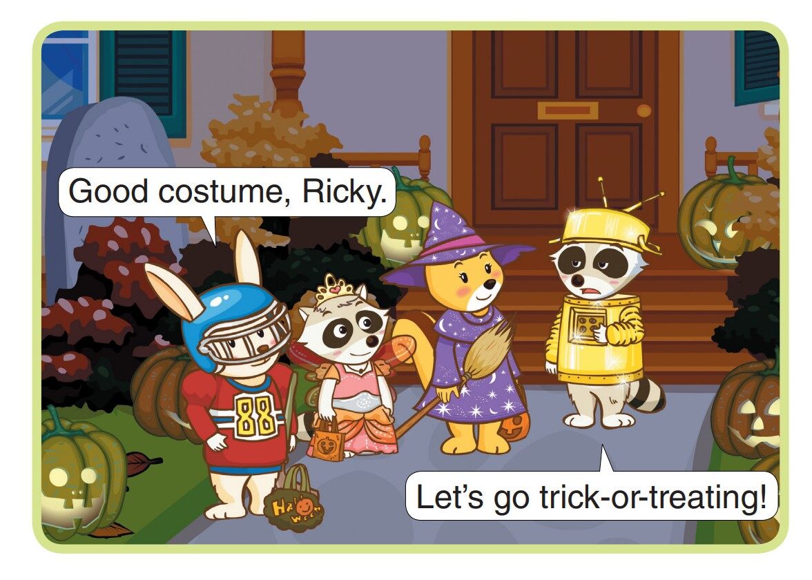 Trick or Treat绘本故事第4页