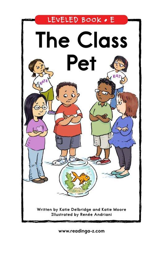 The Class Pet绘本故事第2页