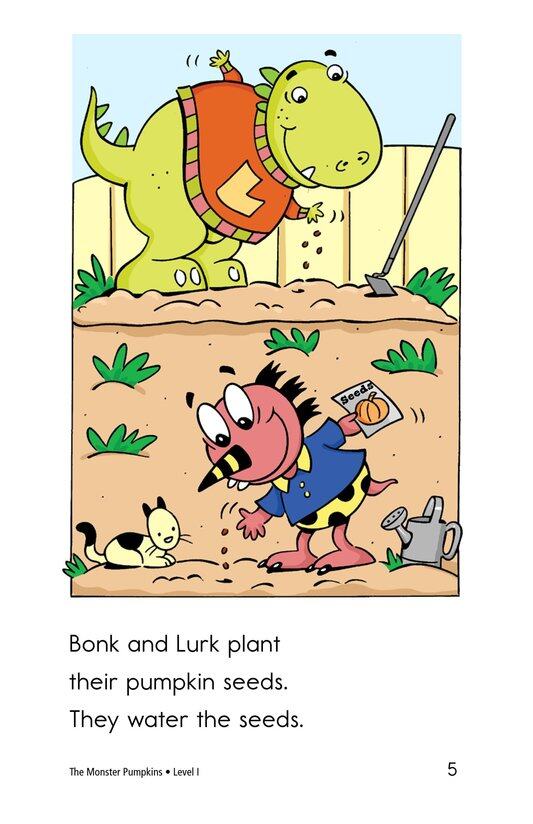 The Monster Pumpkins绘本故事第5页