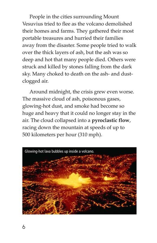 Volcanoes绘本故事第5页