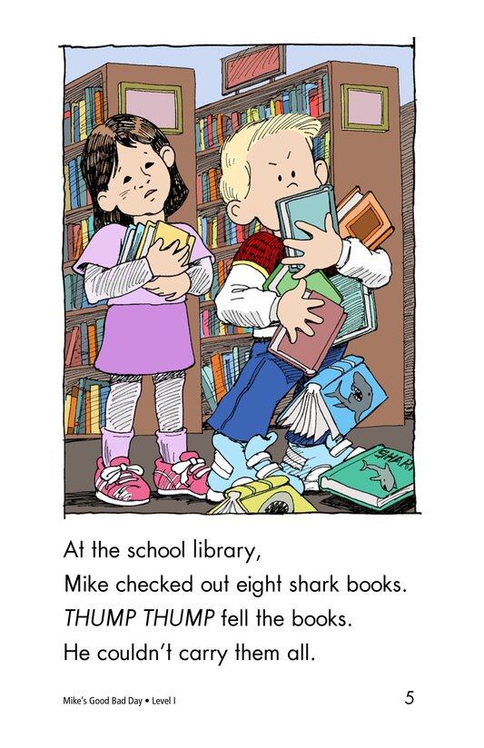Mike's Good Bad Day绘本故事第5页