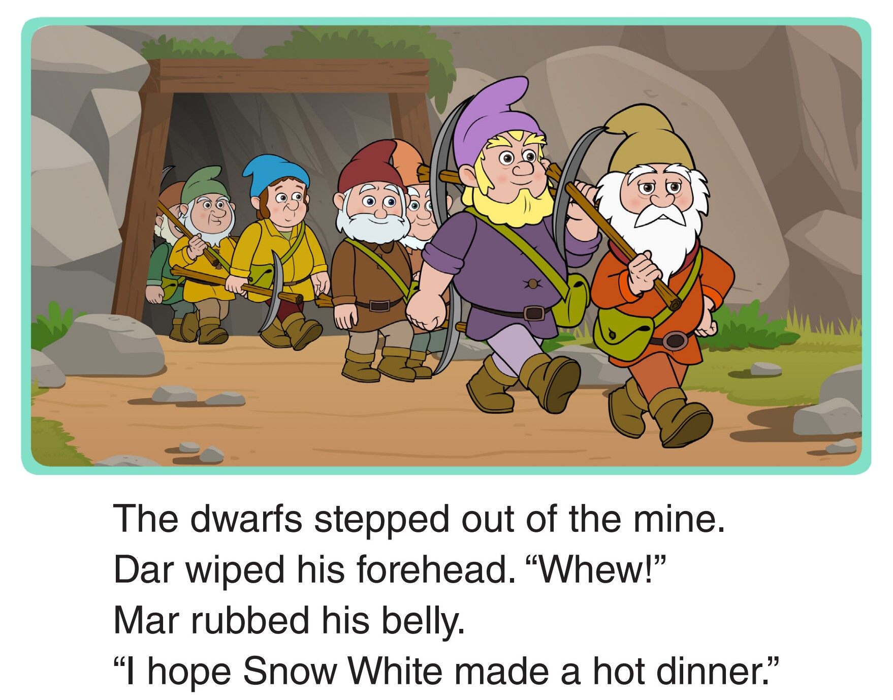 A Dark House绘本故事第2页