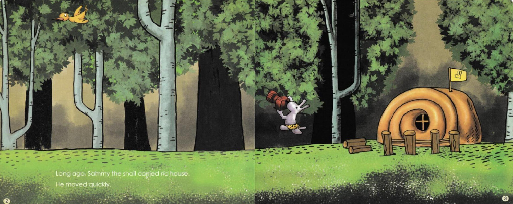 Why Snails Move So Slowly绘本故事第3页