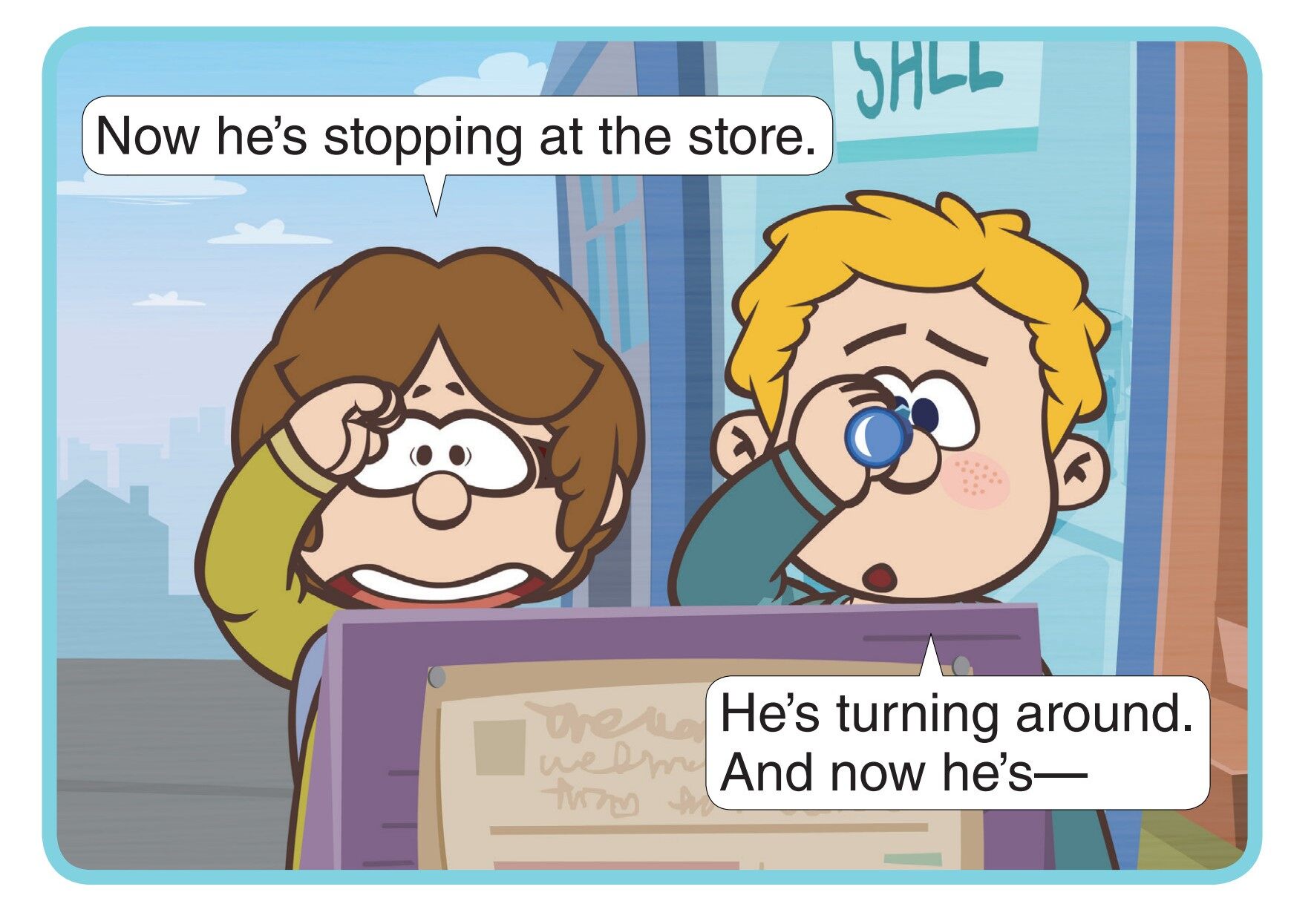 No More Spying绘本故事第5页