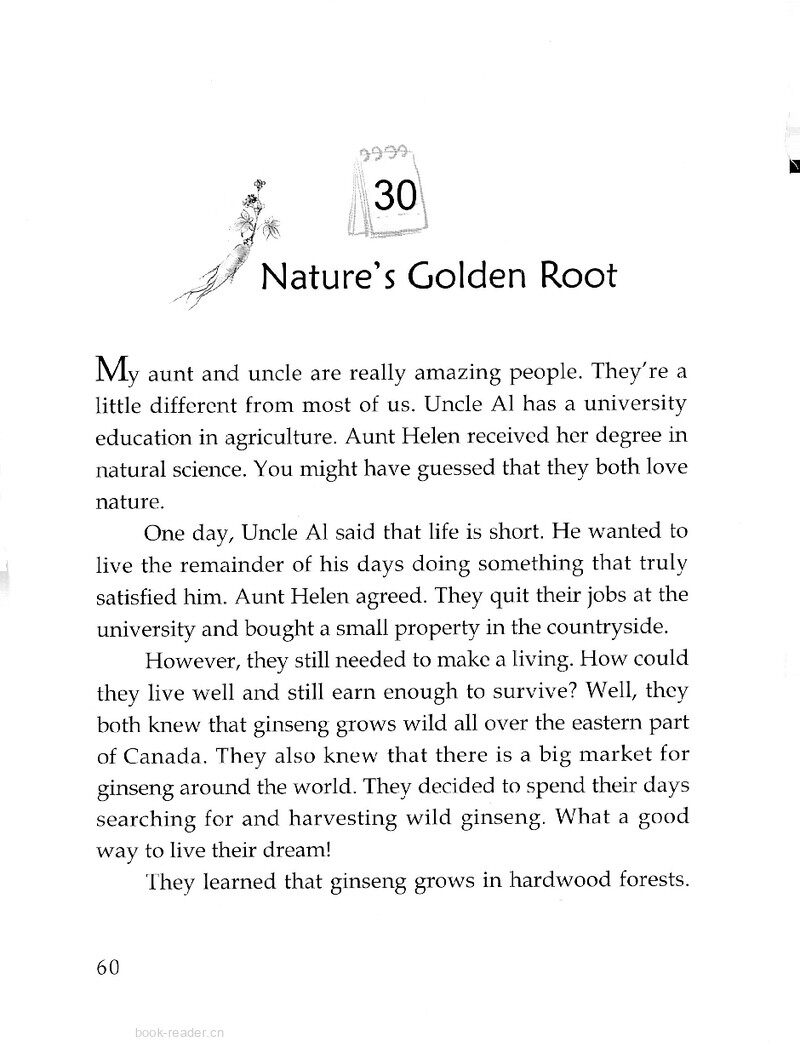 Nature's Golden Root绘本故事第2页