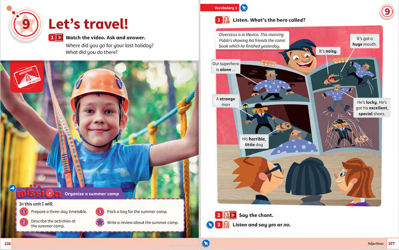 09 Let's travel!绘本故事第2页