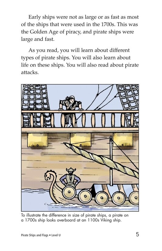 Pirate Ships and Flags绘本故事第4页