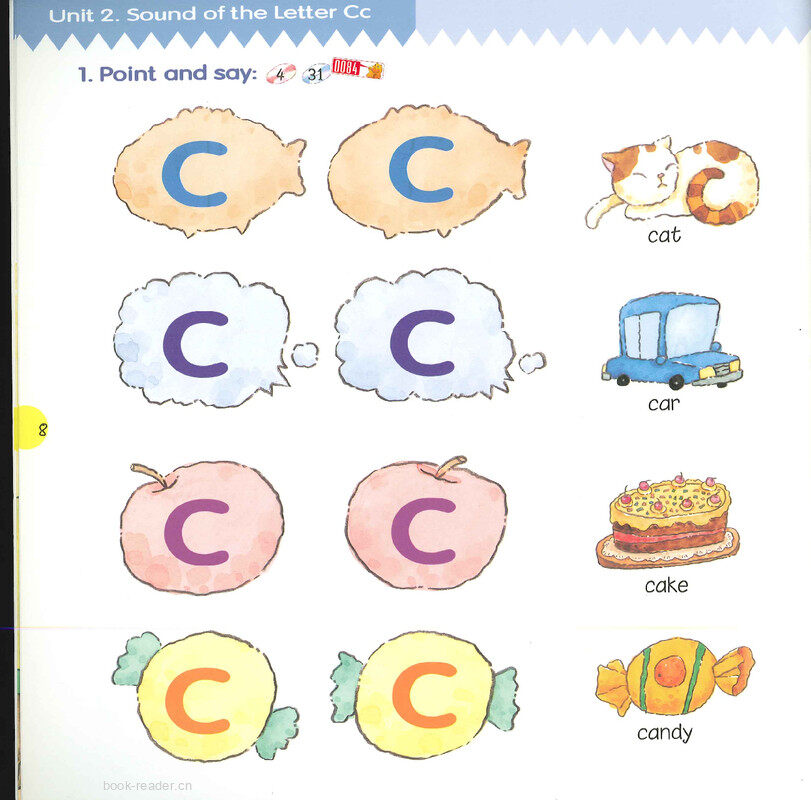2 Sound of the Letter Cc绘本故事第3页